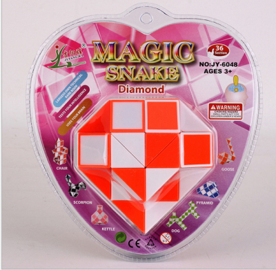 Jiyang wa genuine goods 36 variable puzzle magic ruler high quality spring magic ruler toys mixed wholesale
