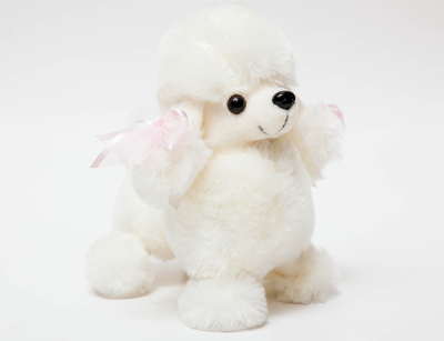 Poodle cuddly toy cuddly doll doll for his girlfriend's birthday present Poodle