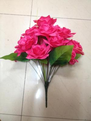 Qing Ming flower artificial flower factory outlets rose 18 Venus rose