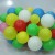 Factory direct hot new 6-color multi size plastic marine ball plastic toy wholesale