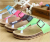 Jelly cork belt buckle antiskid slippers lovers size leisure flat sandals