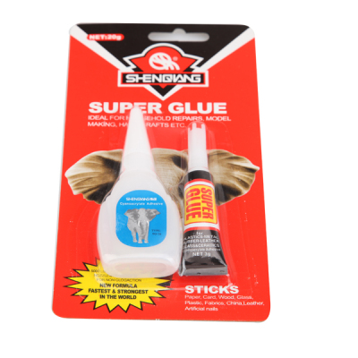 Shen Qiang glue red elephants 10g+ 1pcs1.5g Super Glue 502 glue
