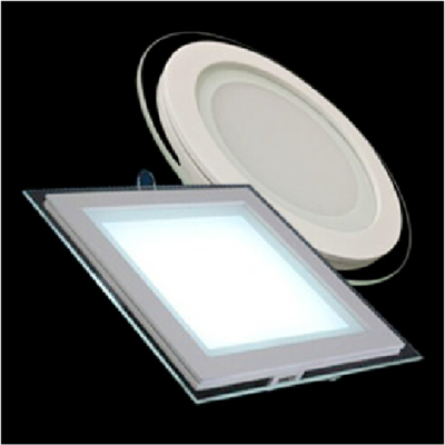 Square round complete ultra-thin LED panel light antifogging glass kitchen light LED SMD lamp