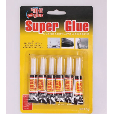 Factory direct furniture wood metal plastic instant glue all-purpose Super Glue 502 glue