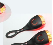 The js-4997 bicycle taillight silicone lamp tadpole frog lamp