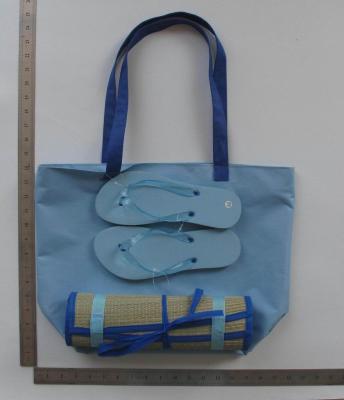 2014 new beach bag mat slippers combinations