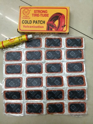 Factory direct cold glue adhesives for repairing bicycle inner tube cold glue film set