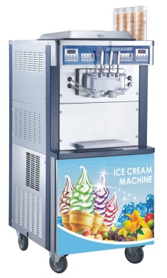 Commercial Soft Serve Ice Cream Machine, Frozen Yogurt Maker