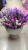 Korean version of rustic furniture Lavender bouquets
