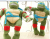 Teenage Mutant Ninja turtle plush toy doll