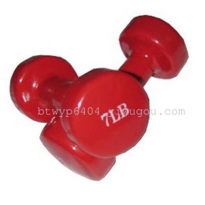 7LB Dipping Plastic Dumbbell​ Dumbbell PVC dumbbells