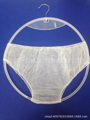 Factory direct wholesale disposable nonwoven paper underwear briefs unisex sauna hotel