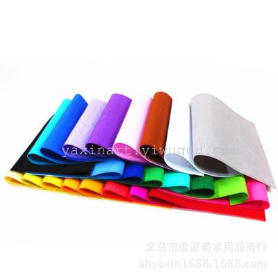 Non-woven hand-DIY-color flock paper flowers paper 20 sheets per pack color non-woven paper