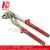 D4 type pump plier with nickle finishing,45#carbon steel 2color PVC handle Newton brand