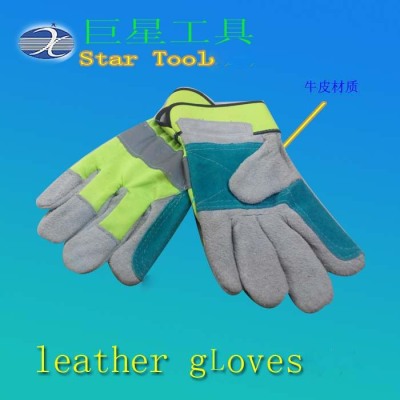 Gato gloves cowhide welding gloves cowhide gloves, reflective leather gloves