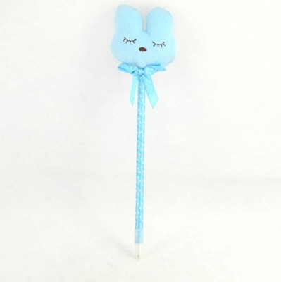 Craft Pen Manufacturers Supply Plush Head Bunny Vitamin Ballpen Craft Advertising Promotion round Beads Signature Pen