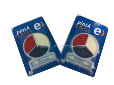 Football face color stationery