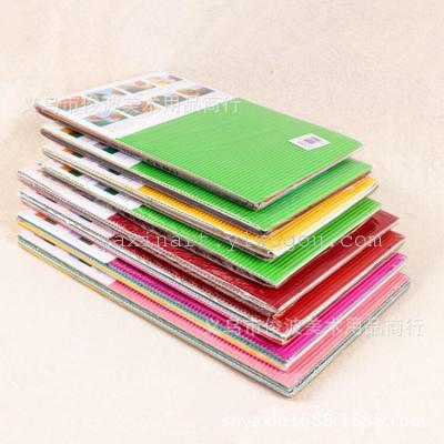 A4 corrugated paper folding single-sided corrugated DIY handmade paper