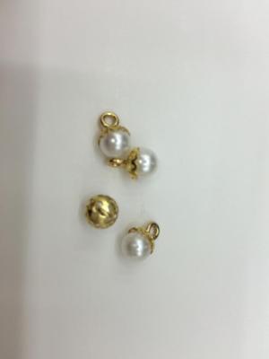 Pearl button buttons made of metal
