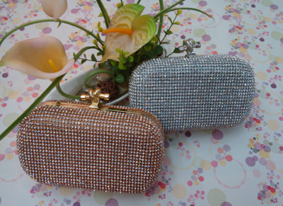 Luxury a drill drill NET evening bag bridal party clutch bag banquet handbag Messenger bag stylish Christmas gifts