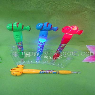 New style craft pen fish shape pen lamp pen gift pen prize pen cartoon ball pen