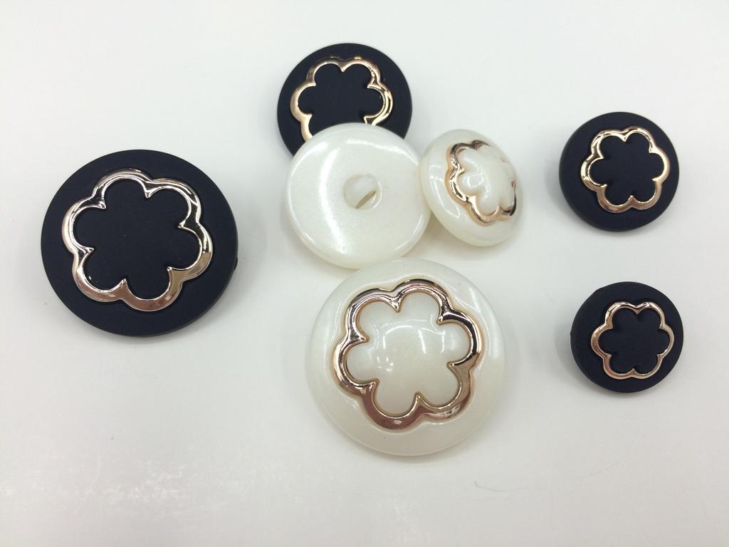 双拼纽扣  三拼纽扣  高档纽扣  尼龙纽扣