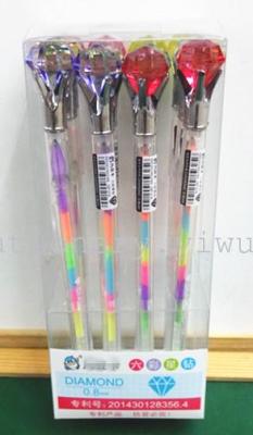 Diamond color gel pastel Korean stationery wholesale factory direct
