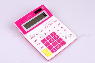 KK-8875C 12-bit calculator for large screen color calculator