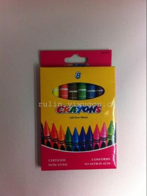 Factory direct OEM 8-color crayons
