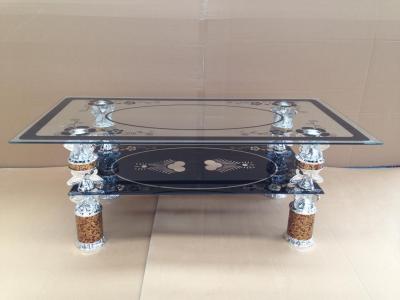 Factory direct aluminum legs good quality glass coffee table, glass cabinets, furniture, coffee table
