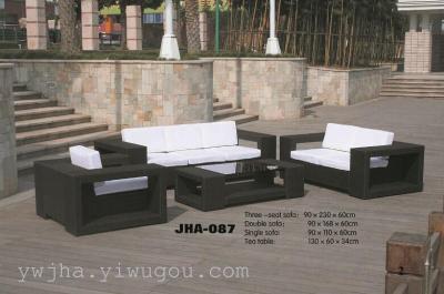 Factory direct Deluxe multi rattan rattan sofa outdoor furniture living room/garden sofa