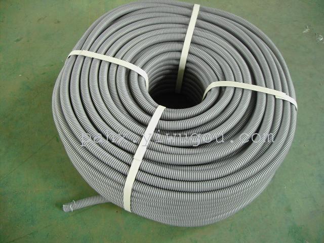 可订制厂家直供优质pe带铁丝hdpe碳素波纹管 埋地穿线阻燃硬管