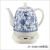 Blue 99 Jia Xuan, a genuine handicraft ceramic balloons flowers gift automatic electric kettle