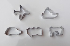 Baking mould stainless steel biscuit mould aircraft vehicle shape