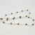 8-9 light on both sides of natural freshwater pearl and Crystal knotted 120CM long fashion necklace