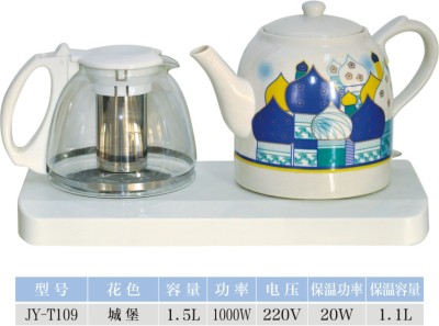 T109 authentic Jia Xuan Castle crafts ceramic automatic electric kettle Castle gifts