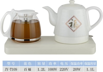 T109 authentic Jia Xuan Belford crafts gifts Phnom Penh, Lotus ceramic electric kettle