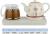 T109 Jia Xuan, a genuine handicraft ceramic automatic electric kettle Chinese knot gifts