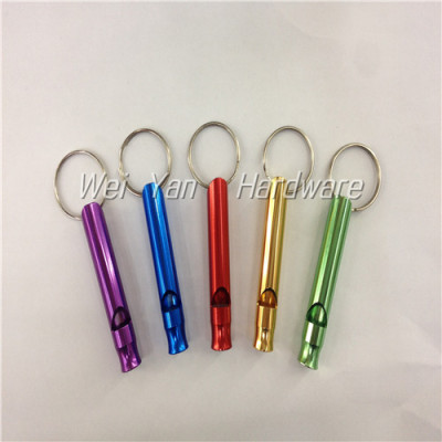 Aluminium whistle lifeguard whistle outdoor products