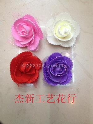 Factory direct PE Korean Korean flower accessories rose artificial flower bride ornament