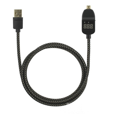 The new creative Samsung millet Andrews USB data cable with current and voltage display charging data cable