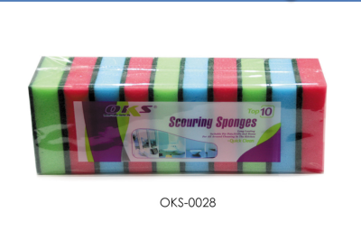 100 clean cloth, sponge cloth serving piece of scouring pads OKS