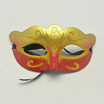 Mixed color plastic mask