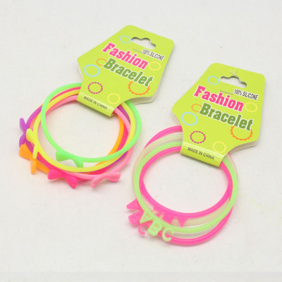 Mixed Color Silicone Bracelet