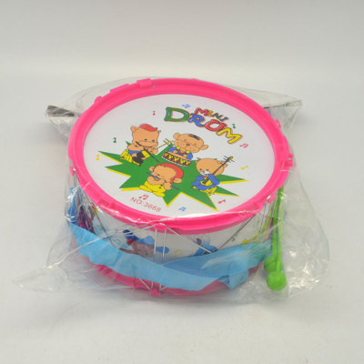 Process-color plastic 3668 drum toy