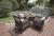 Leisure rattan garden furniture Wicker Chair round dining table