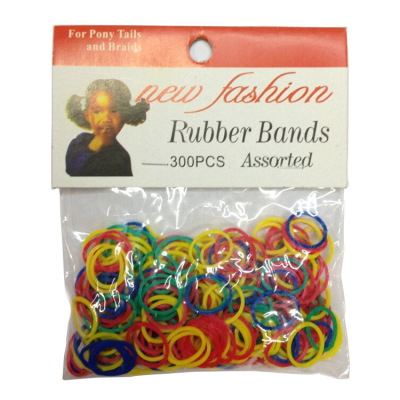 Small colored rubber ring, colored rubber band