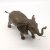 High quality wild elephant toy model material PVC products wholesale