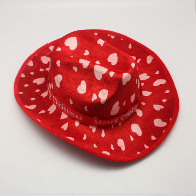 Red Santa hat manufacturers direct sales