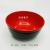 Hot red and black two-tone 668 satin Bowl home Bowl imitation porcelain double bowl factory outlet